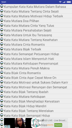 Kumpulan Kata Mutiara Bijak Screen 2