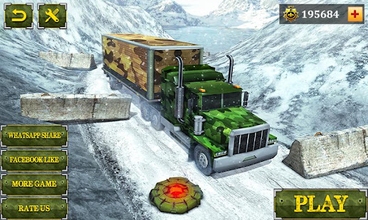 Offroad Army Cargo Driving Mission 1.1 APK screenshots 1