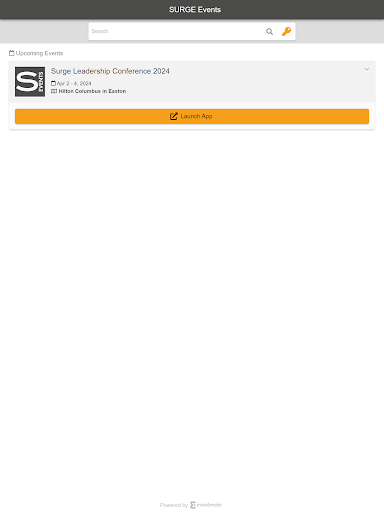 SURGE Events Screen 3