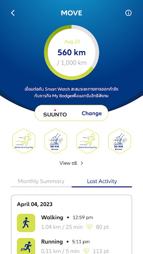 Healthy Living Screen 3