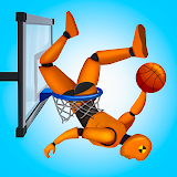 Ragdoll Dunk. Crazy basketball icon