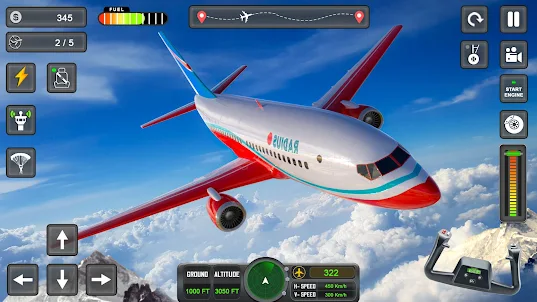 pilot simulator: airplane game