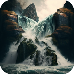 Icoonafbeelding voor Waterfall HD Live Wallpaper