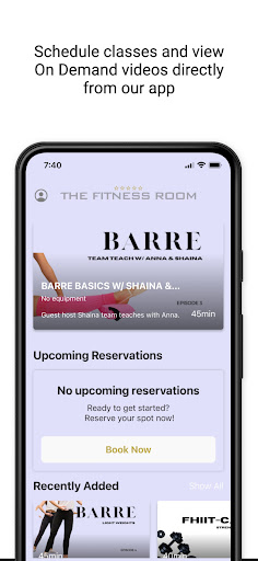 The Fitness Room Screen 3