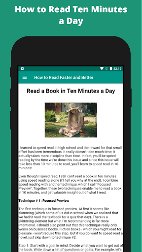 How to Read Faster and Better