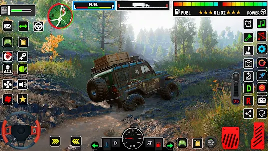4x4 Mud Jeep Offroad Driving