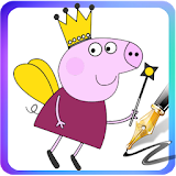 How To Draw Peppa PIg (Peppa pig Game) icon