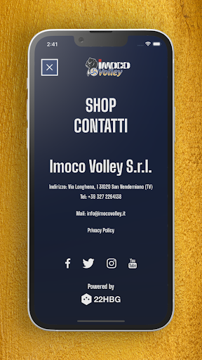 Imoco Volley Official App Screen 2