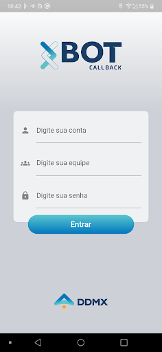 Android application DDMX BOT Callback screenshort