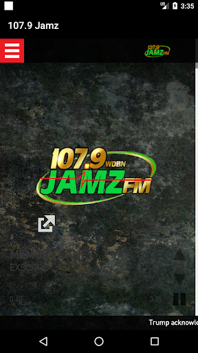 Android application 107.9 Jamz screenshort