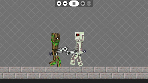 Woodman Vs Skelet Playground