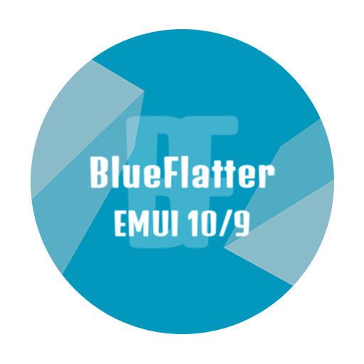 BlueFlatter EMUI 10/9.1/9 Them logo