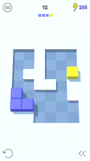 Roll & Merge 3D Screen 3