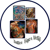 Tattoos Tiger Motif icon