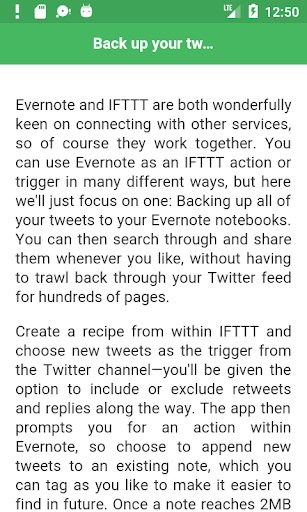 User Guide for Evernote Screen 3