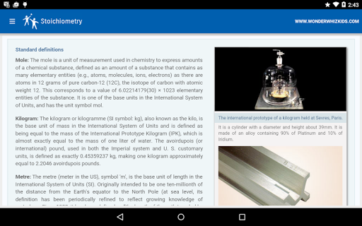 Stoichiometry Screen 2