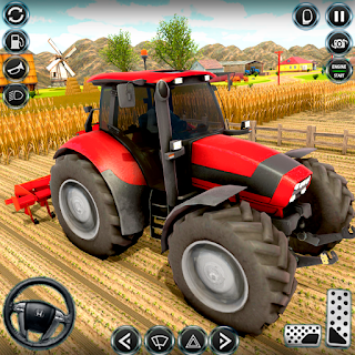 Modern Tractor Farming Game 3D apk