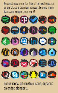 Skjermbilde av Stony Icon Pack