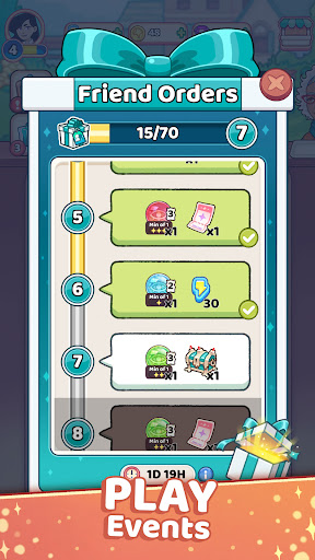 Starbrew Cafe: Mystical Merge screenshot 17