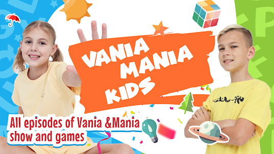Vania Mania Kids Games & Video