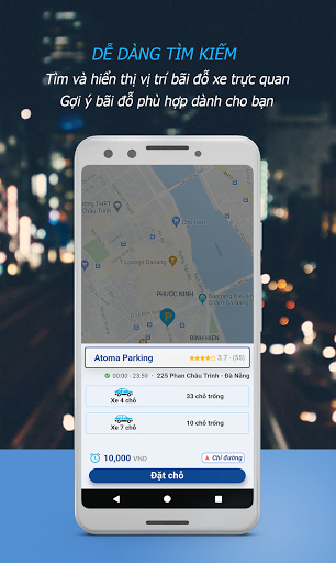Android application Atoma Parking - Hệ thống Bãi đ screenshort
