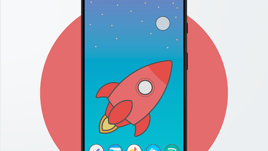 Flat Circle – Icon Pack APK Mod Android or ios 5.0 Patched Gallery 2