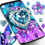 Cover Image of Скачать Crystal live wallpapers  APK