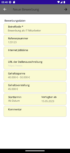 Android application Application manager screenshort