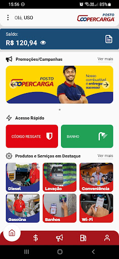 Postos Coopercarga Screen 2
