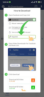Video Downloader for Facebook 2.99 APK screenshots 1