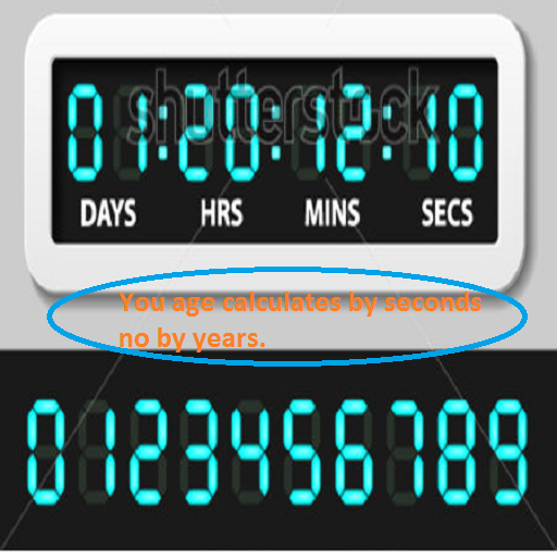 How Many Seconds You Lived logo