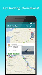 Marine Tracker - Maritime traffic - Ship radar 1.4.0 Screenshots 3
