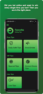 Favorite VIP betting tips app Unknown