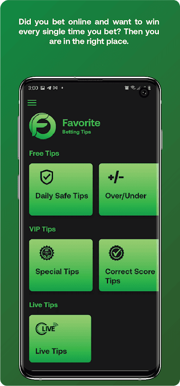 Favorite VIP betting tips app - 1.0.2 - (Android)