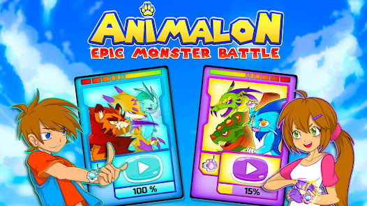 Animalon: Epic Monsters Battle APK Premium Pro OBB MOD Unlimited screenshots 1