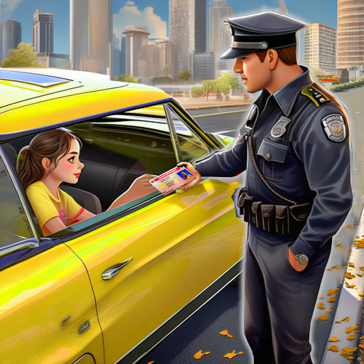 Polisie Stadsverkeer Laai af op Windows