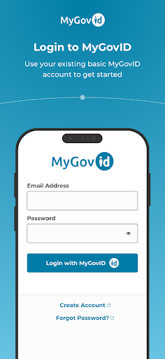 MyGovID Screen 2