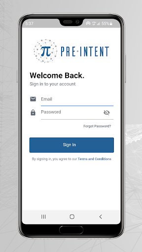 Android application PreIntent screenshort