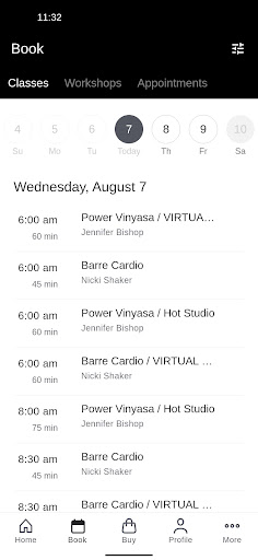 Yoga-Bliss Screen 2