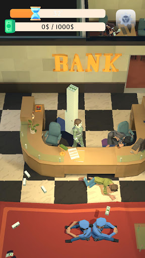 Android application Bank Robbery Career screenshort