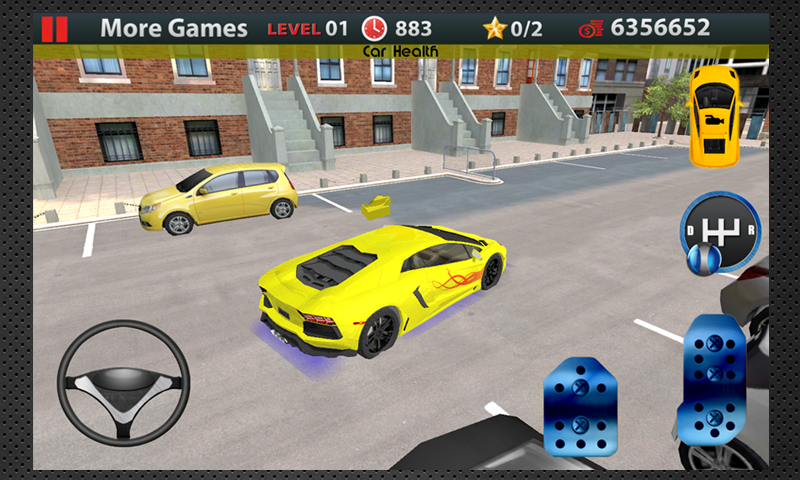 Android application Driving School 3D Parking screenshort