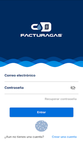 Android application FacturaGAS screenshort