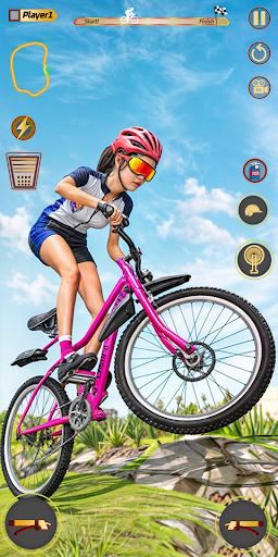Freestyle BMX Cycle Stunt Game Screen 2