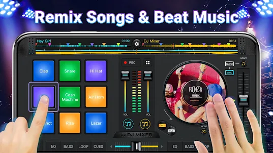 DJ Mixer Studio-DJ Musik Mixer