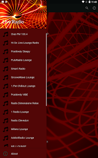 Online Lounge Radio Screenshot