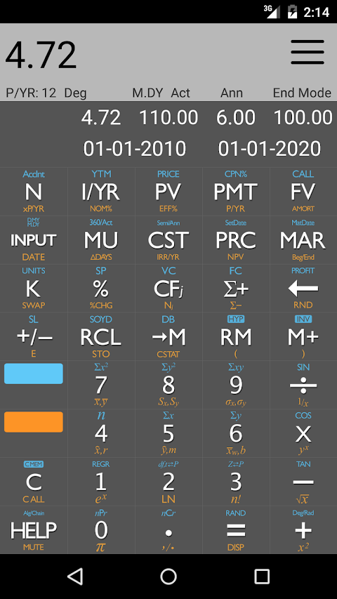 10bii Financial Calculatorのおすすめ画像2