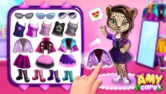 Game screenshot Amy Care - My Leopard Baby apk download