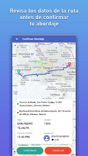 Transporte Empresarial Screen 3