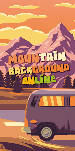 Android application mountain wallpaper screenshort