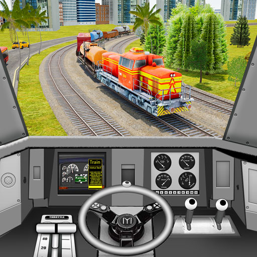 City Train Station-Train games Windowsでダウンロード